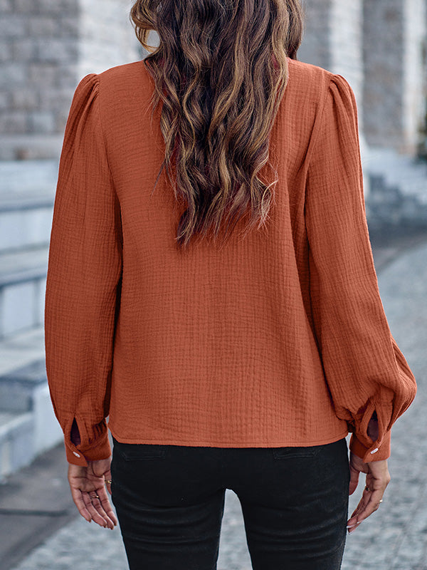 Gracefully Styled Blouse for Any Occasion