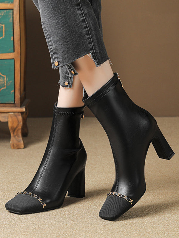 A Vintage Style Boots with Delicate Timeless Details