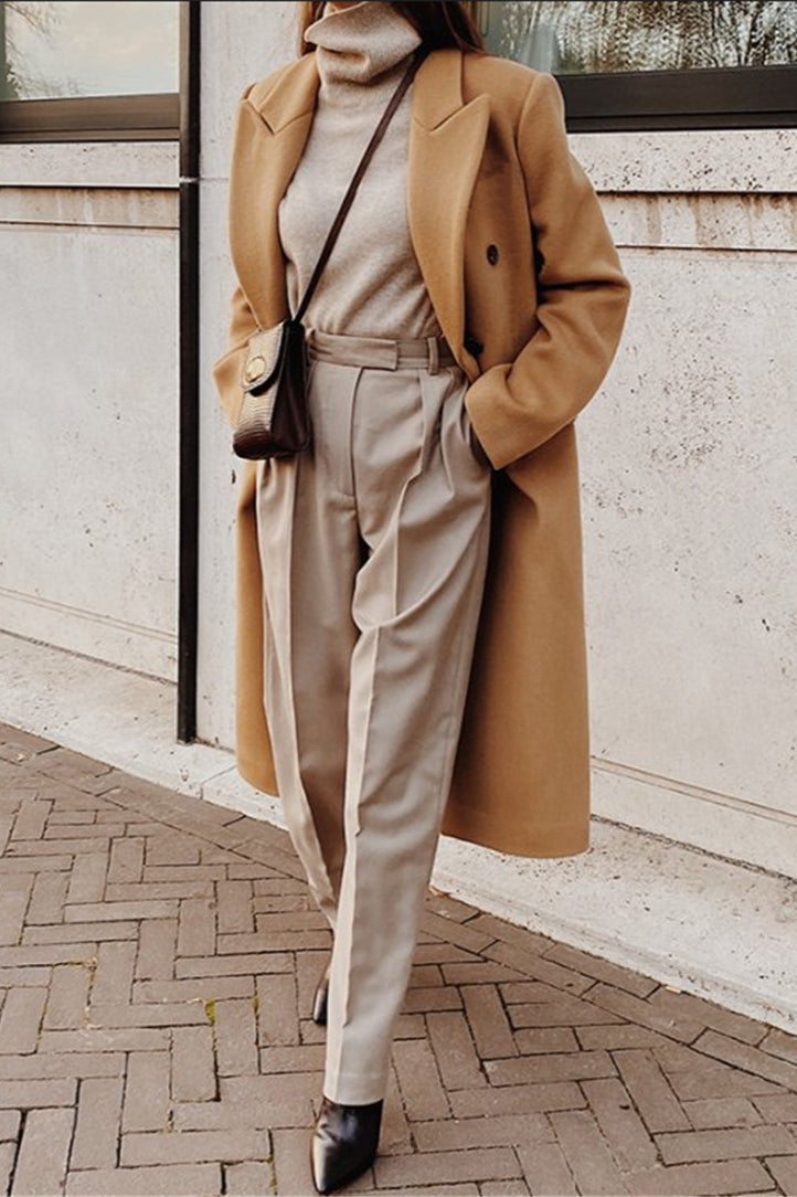 A Vintage Style Coat with Delicate Timeless Details