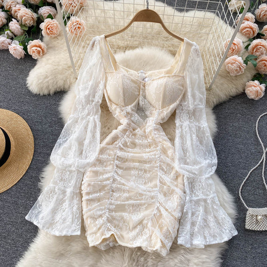 A Vintage Style Dress with Delicate Timeless Details