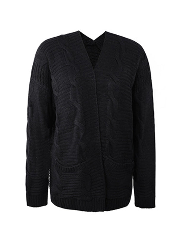 Well Tailored Cardigan with a Graceful Silhouette