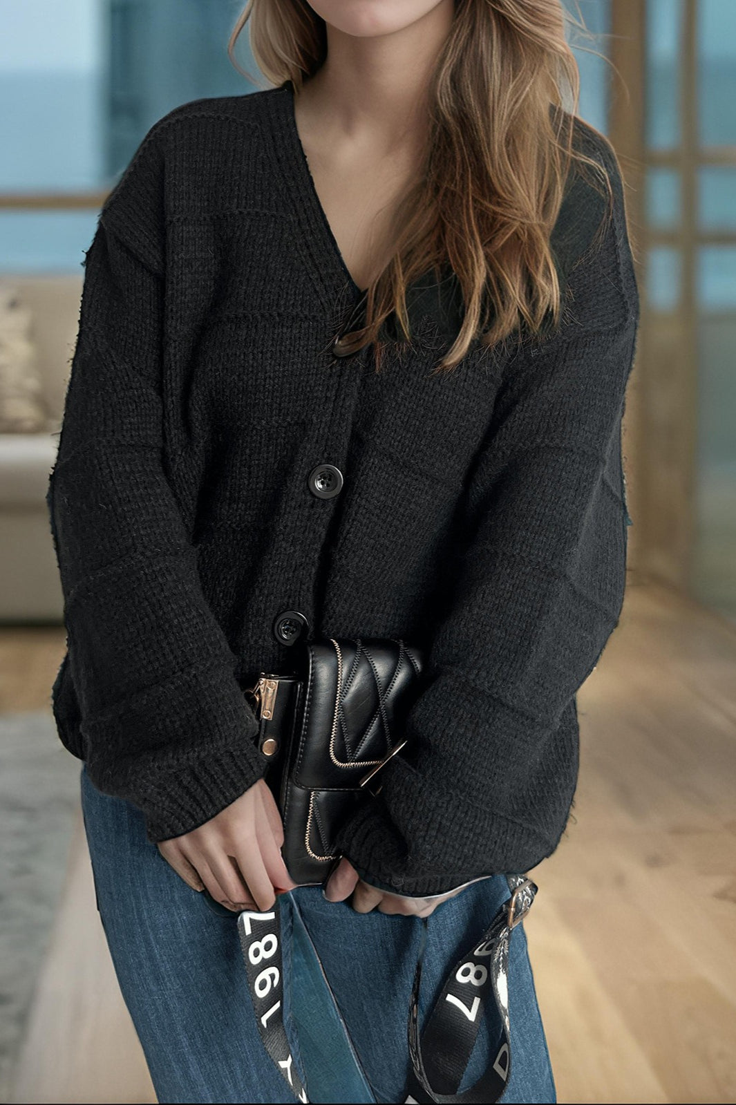 Vintage Inspired Cardigan with a Contemporary Edge