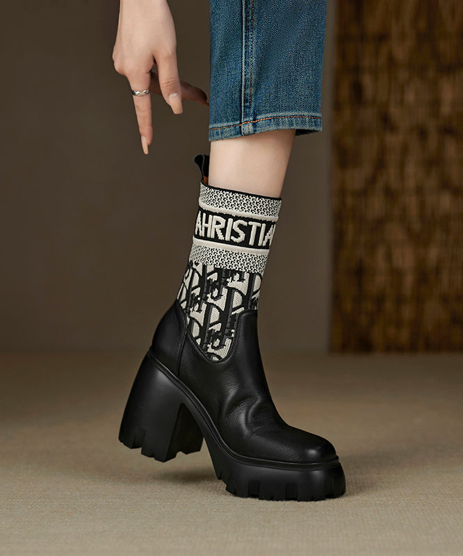 A Vintage Style Boots with Delicate Timeless Details