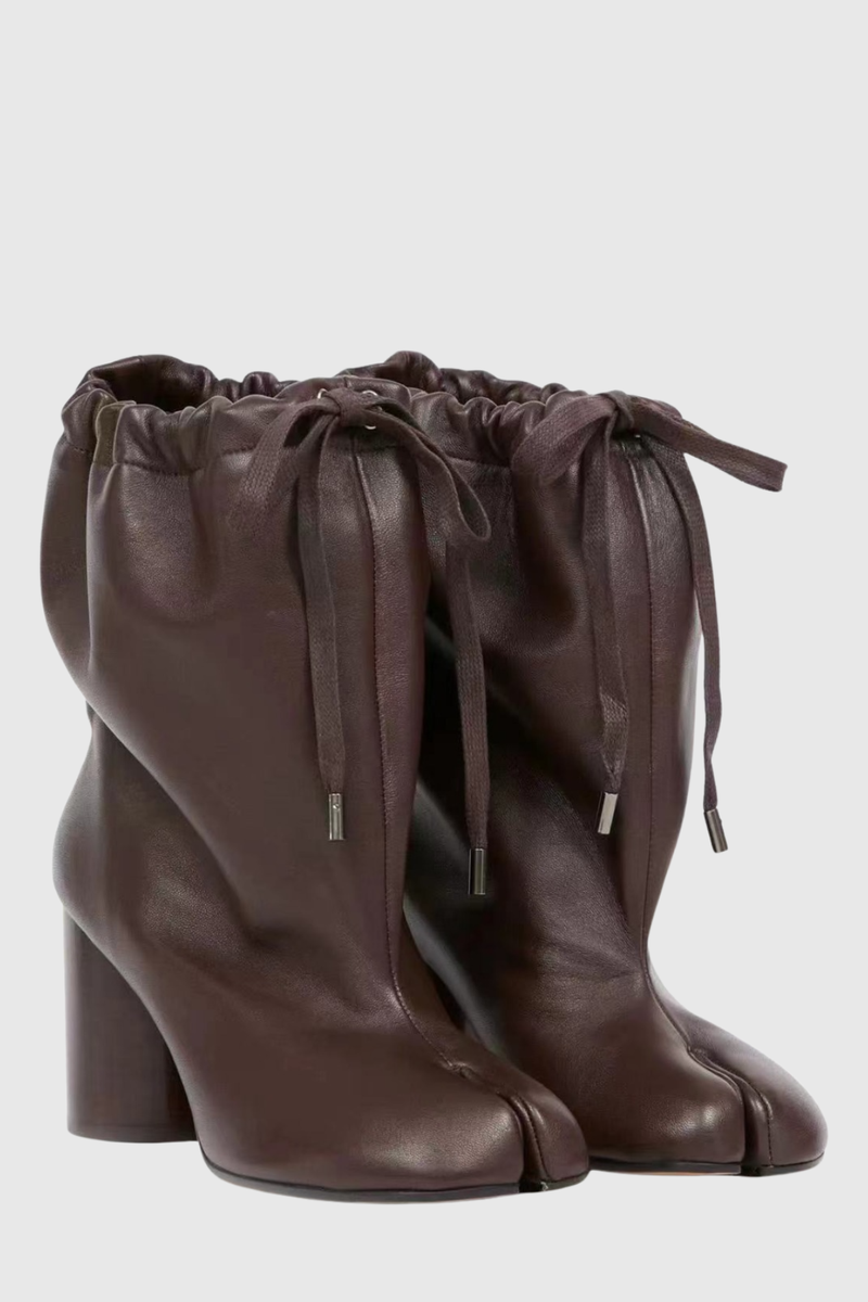 A Vintage Style Boots with Delicate Timeless Details