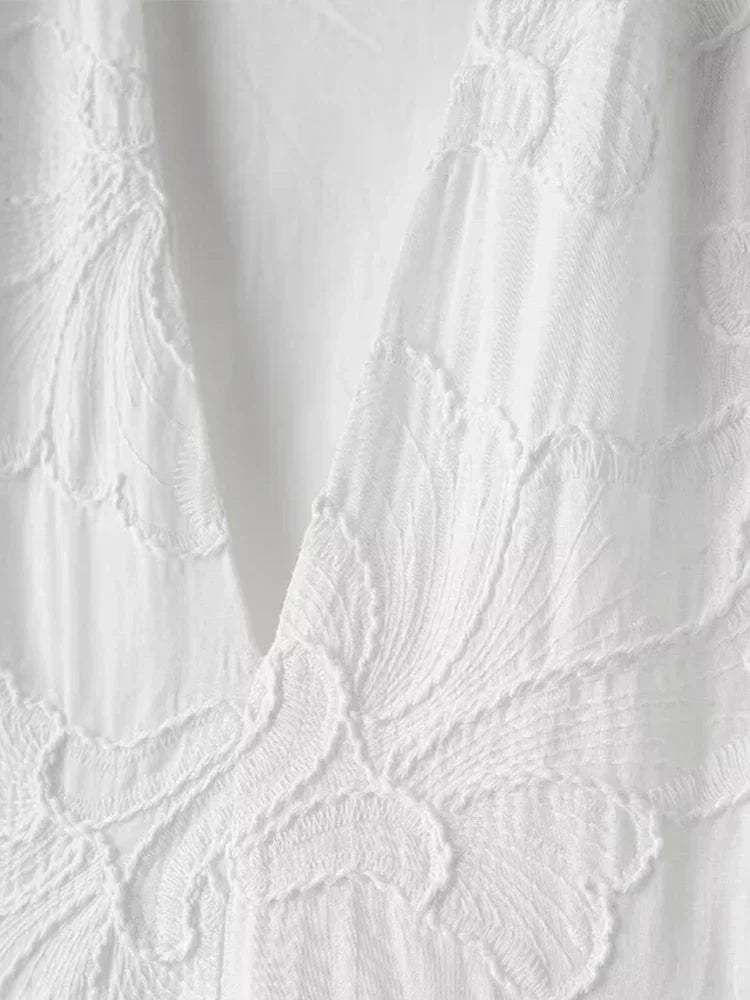 A Vintage Style Dress with Delicate Timeless Details