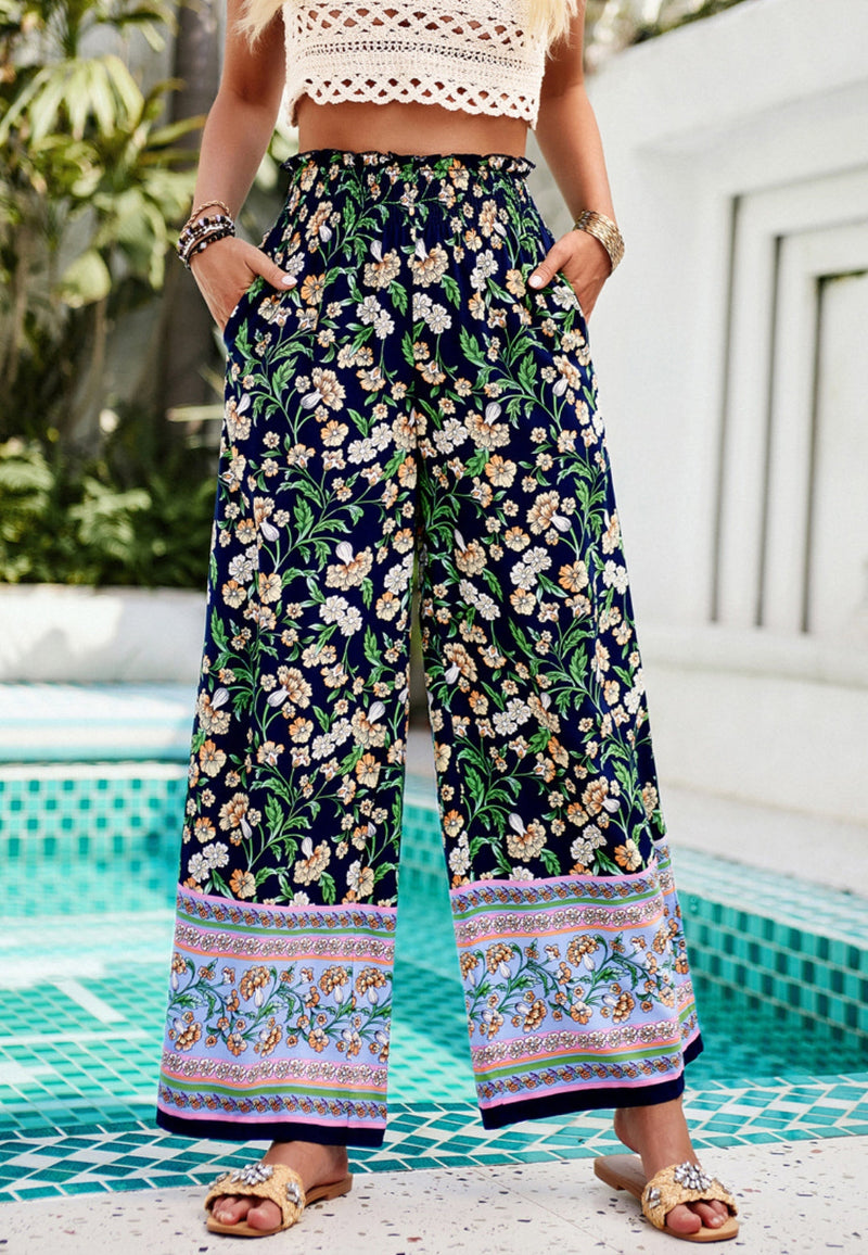 A Vintage Style Pants with Delicate Timeless Details