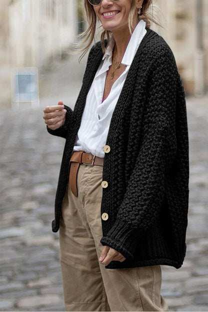 Classic Vintage Cardigan with a Flattering Fit