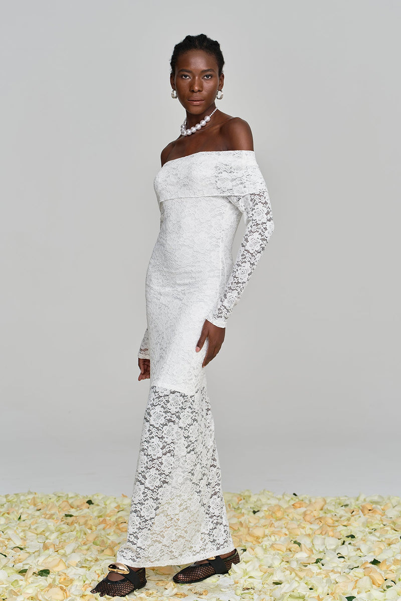 A Vintage Style Dress with Delicate Timeless Details