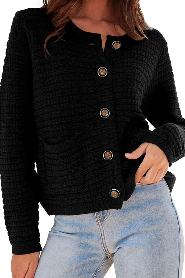 A Vintage Style Cardigan with Delicate Timeless Details
