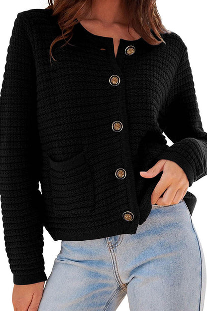 A Vintage Style Cardigan with Delicate Timeless Details