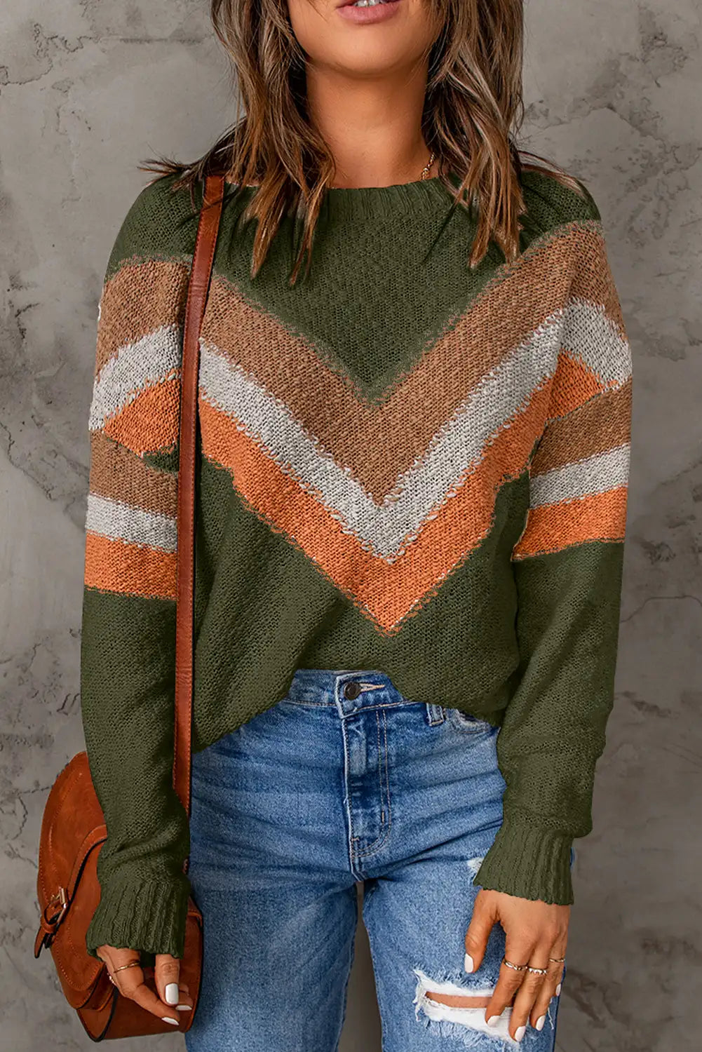Classic Vintage Sweater with a Flattering Fit