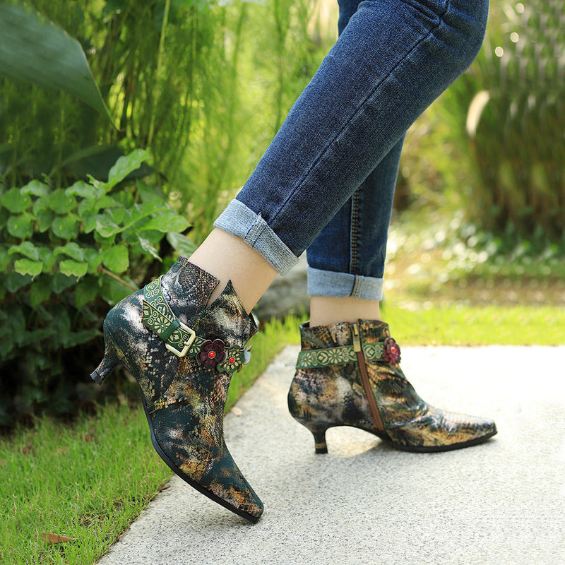 Vintage Inspired Boots with a Contemporary Edge