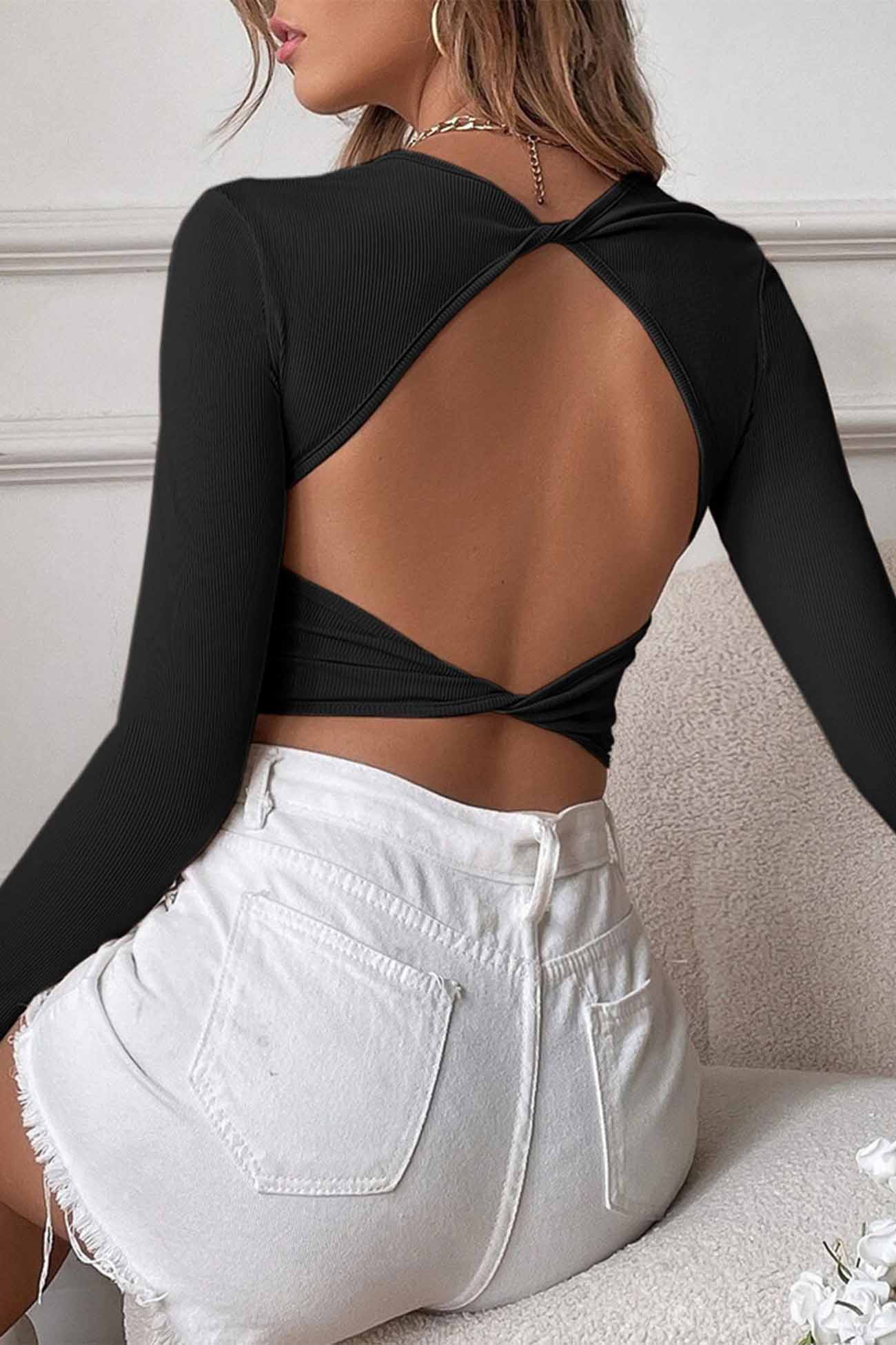 Gracefully Styled Top for Any Occasion