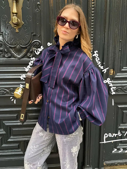 A Vintage Style Blouse with Delicate Timeless Details