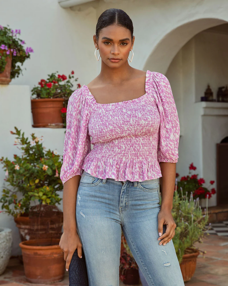 Classic Vintage Top with a Flattering Fit