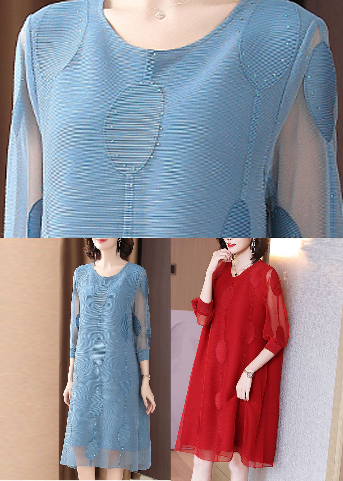 Well Tailored Dress with a Graceful Silhouette