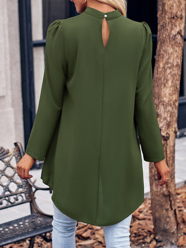 Well Tailored Blouse with a Graceful Silhouette
