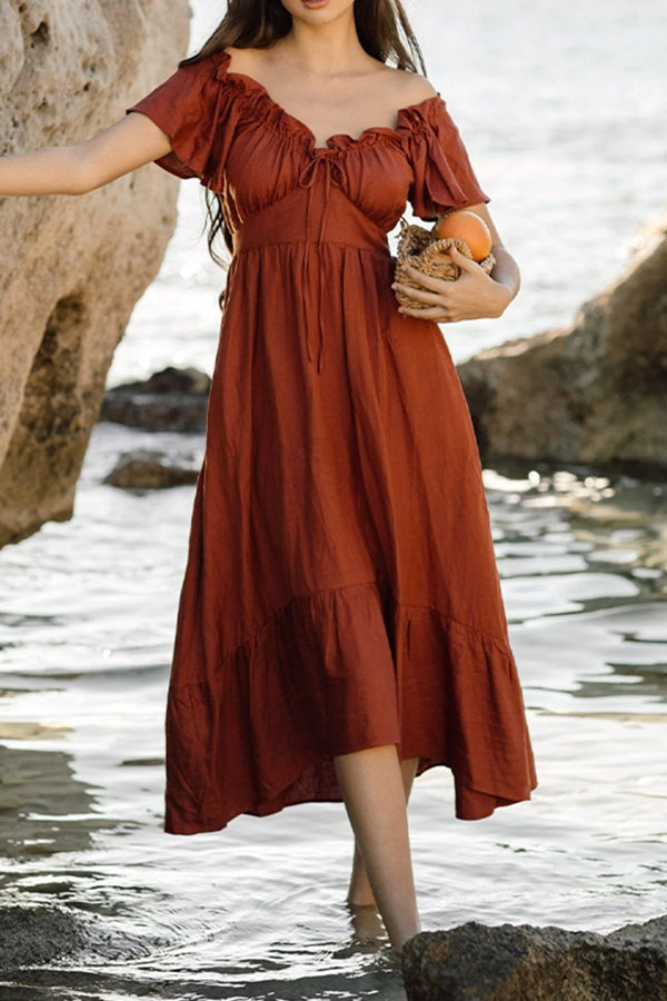 A Vintage Style Dress with Delicate Timeless Details
