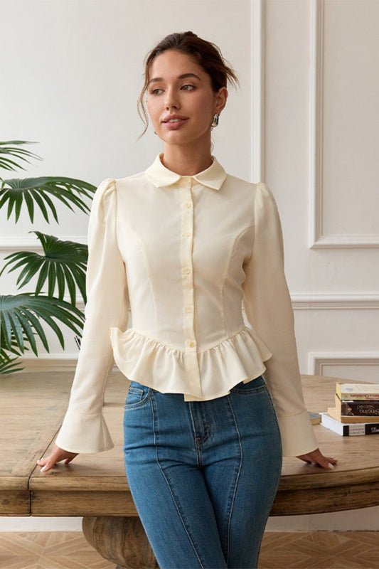 Well Tailored Blouse with a Graceful Silhouette