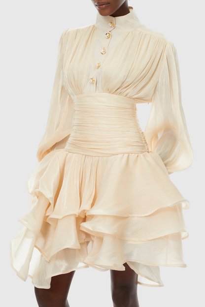 A Vintage Style Dress with Delicate Timeless Details