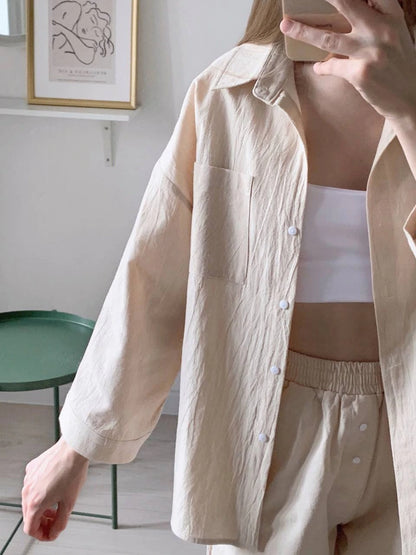 A Vintage Style Shirt with Delicate Timeless Details