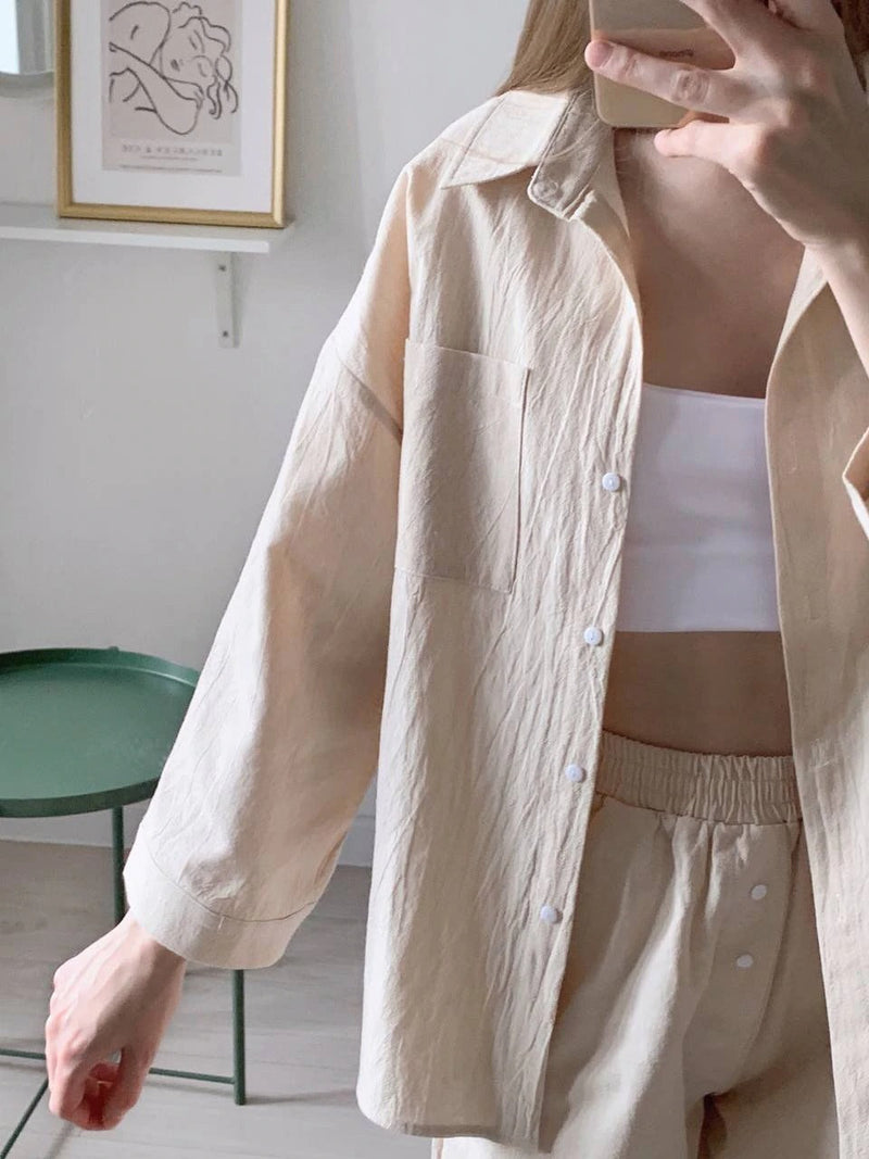 A Vintage Style Shirt with Delicate Timeless Details