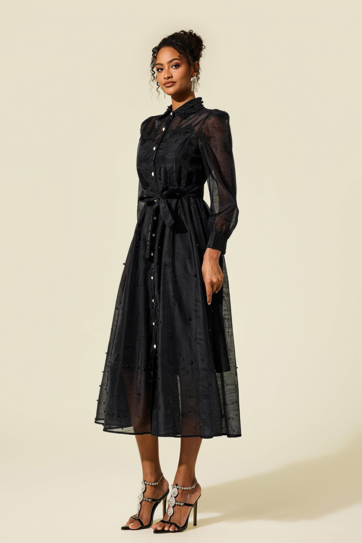 A Vintage Style Dress with Delicate Timeless Details
