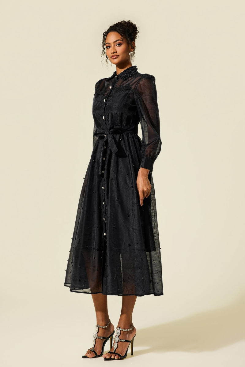 A Vintage Style Dress with Delicate Timeless Details