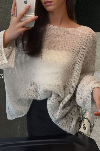 Vintage Inspired Sweater with a Contemporary Edge