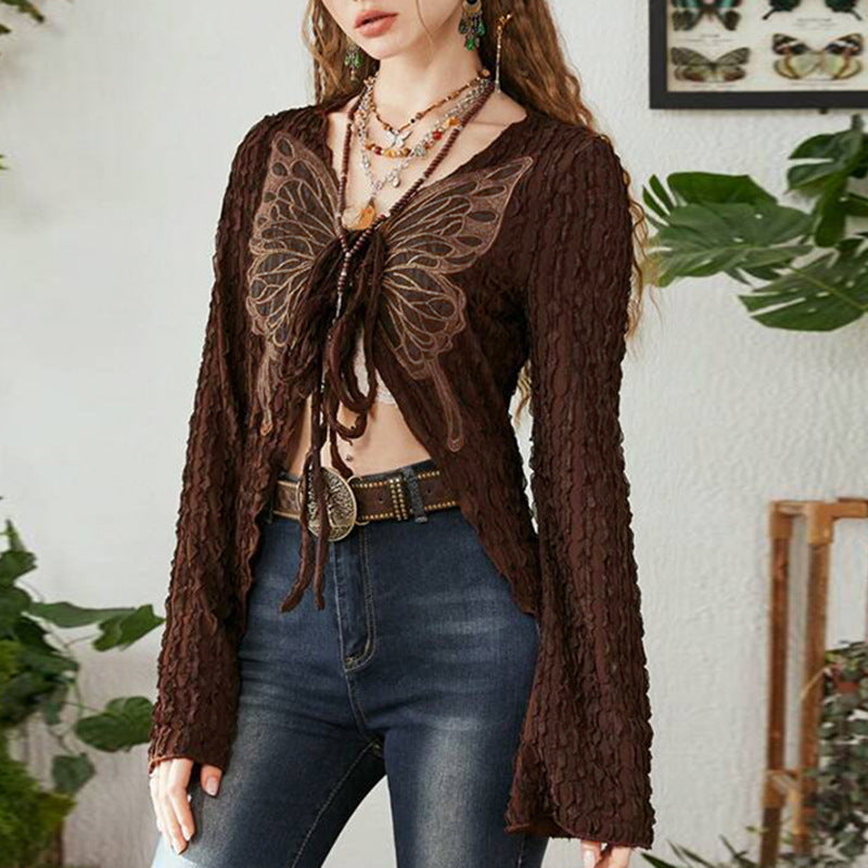 Vintage Inspired Cardigan with a Contemporary Edge