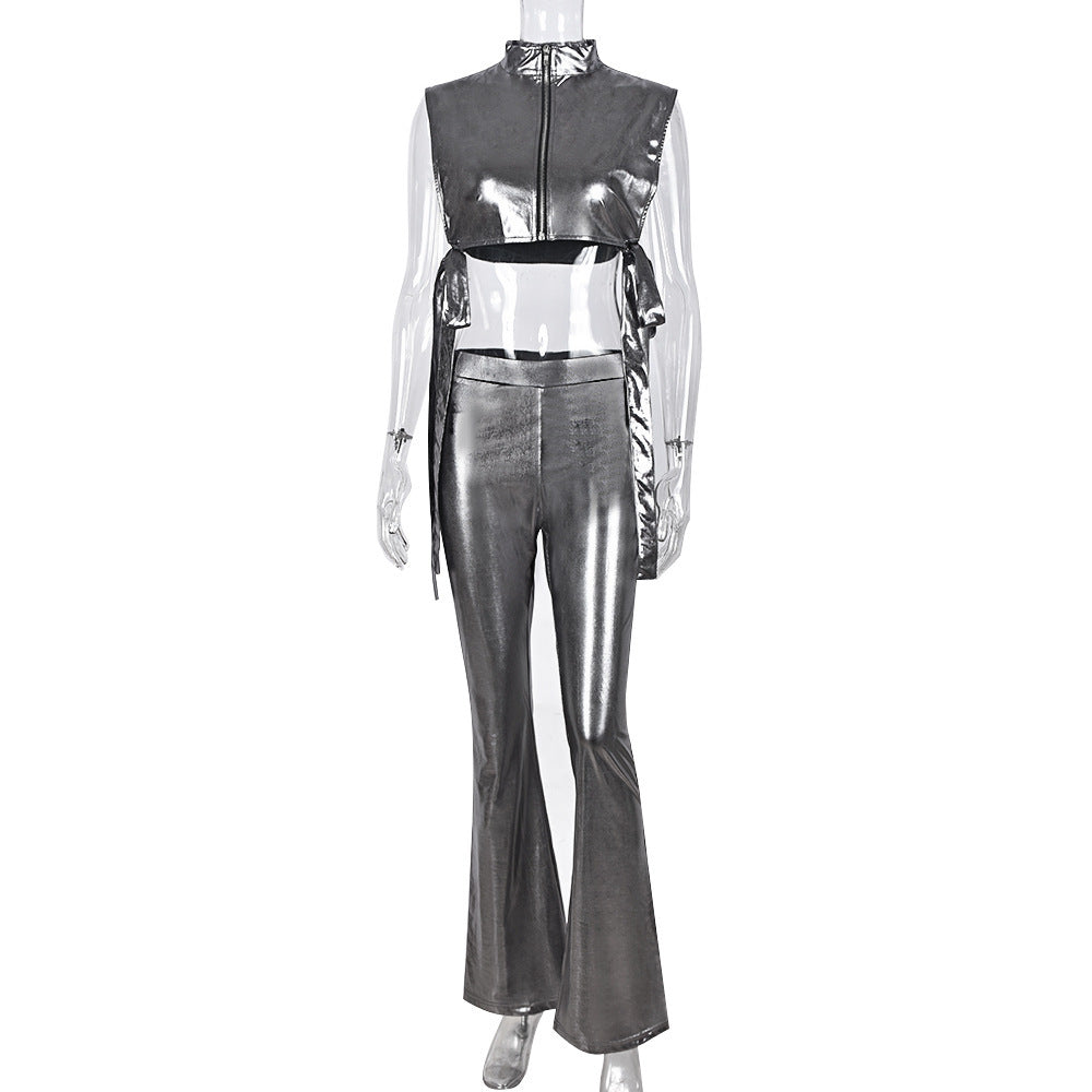 A Vintage Style Pants with Delicate Timeless Details