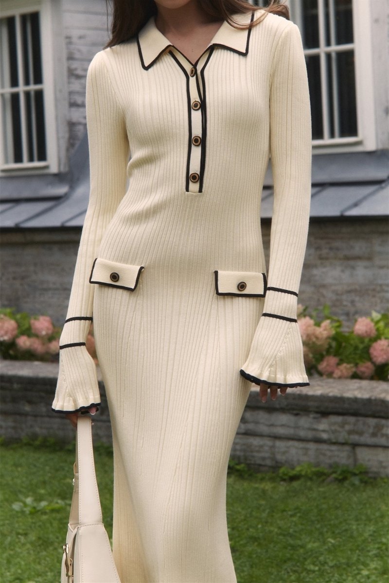 A Vintage Style Dress with Delicate Timeless Details