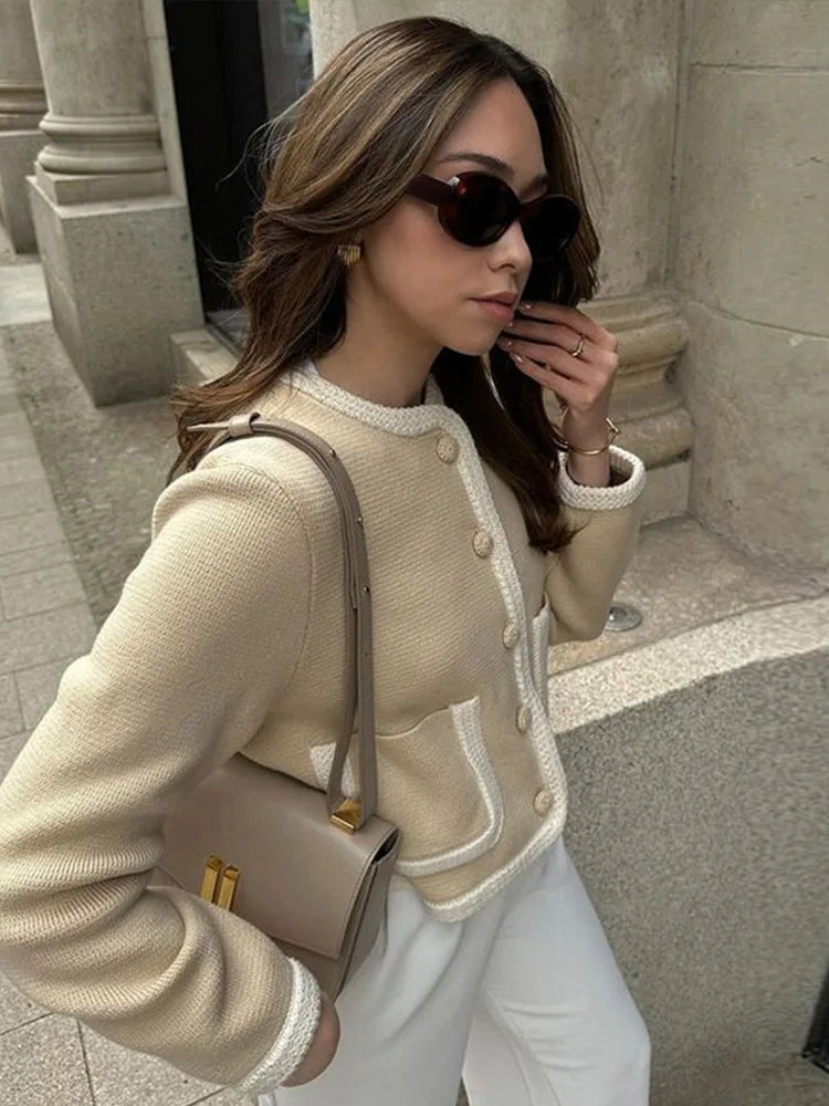 A Vintage Style Cardigan with Delicate Timeless Details