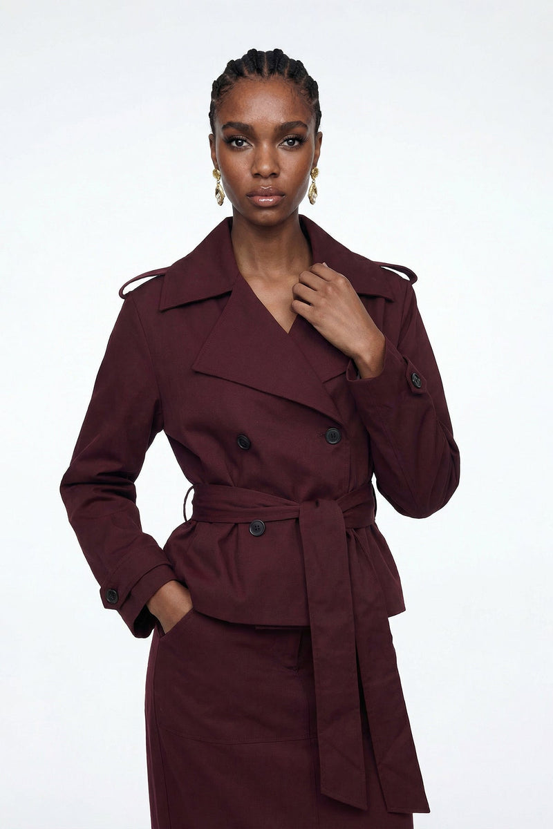A Vintage Style Coat with Delicate Timeless Details