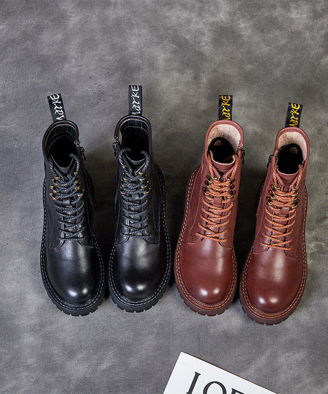 A Vintage Style Boots with Delicate Timeless Details