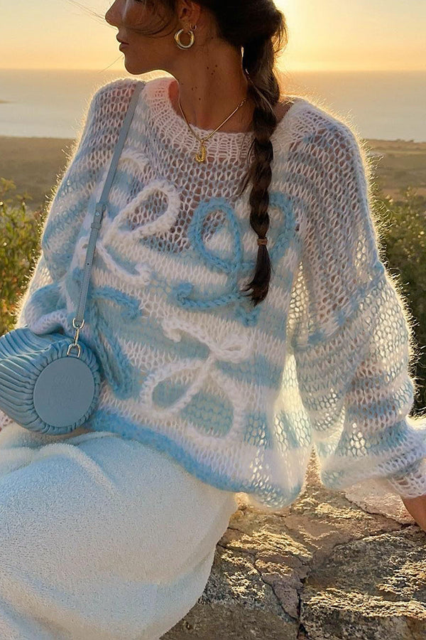A Vintage Style Sweater with Delicate Timeless Details
