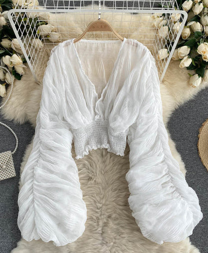 A Vintage Style Blouse with Delicate Timeless Details