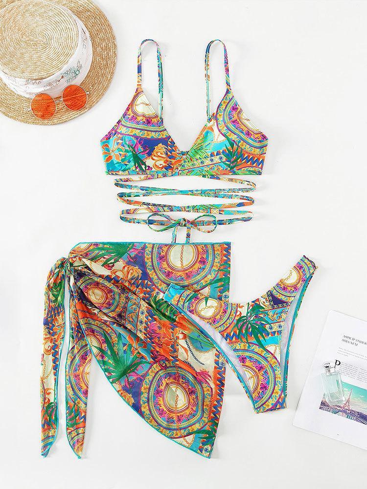 Vintage Inspired Bikini with a Contemporary Edge