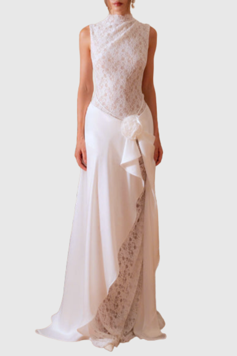 A Vintage Style Dress with Delicate Timeless Details