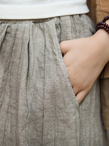 A Vintage Style Trousers with Delicate Timeless Details