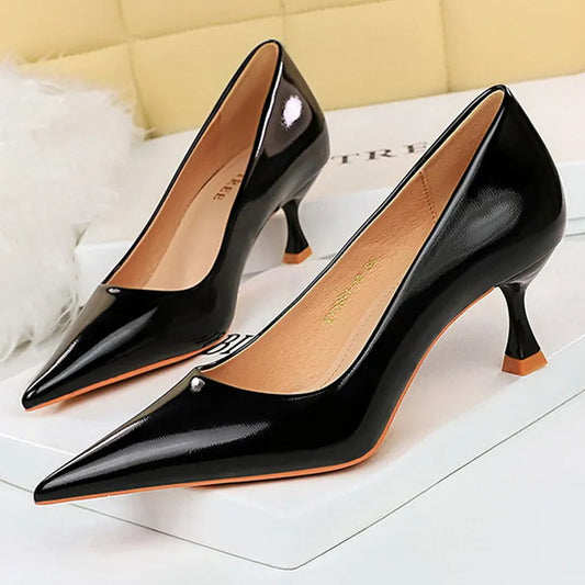 Vintage Inspired Heels with a Contemporary Edge