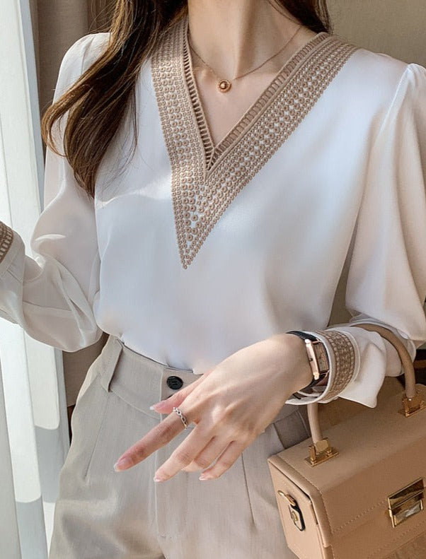 Polished Blouse with an Effortless Classic Look