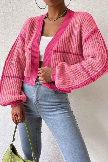 Well Tailored Cardigan with a Graceful Silhouette