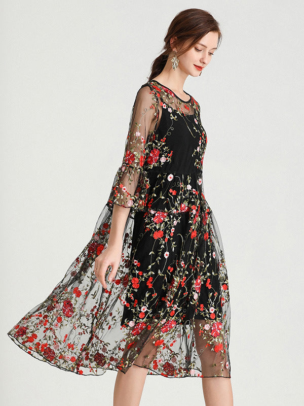 Elegantly Styled Dress for Everyday Wear