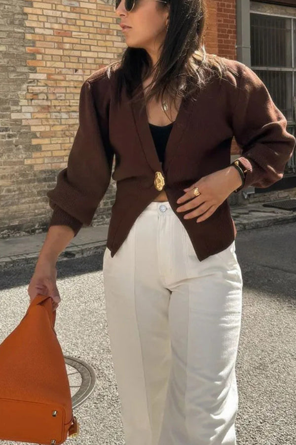 Sophisticated Cardigan with a Clean Classic Look