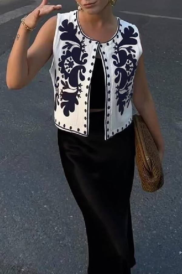 A Vintage Style Jacket with Delicate Timeless Details