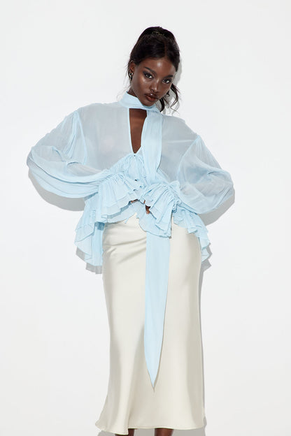A Vintage Style Top with Delicate Timeless Details