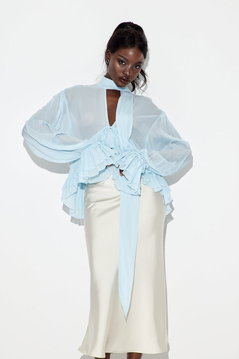 A Vintage Style Top with Delicate Timeless Details