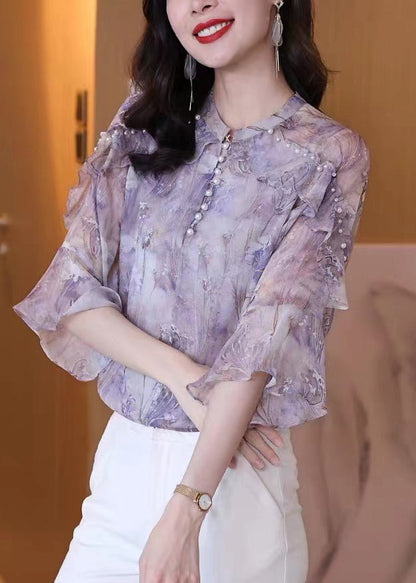 A Vintage Style Shirt with Delicate Timeless Details