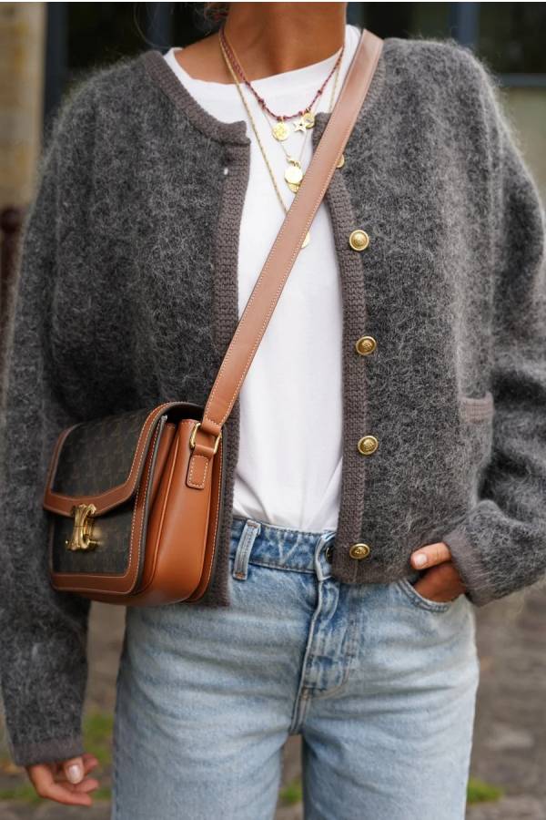 Beautifully Balanced Cardigan with Timeless Character